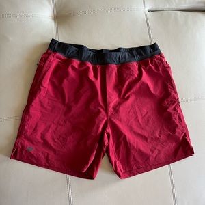 Men’s Fabletics red shorts